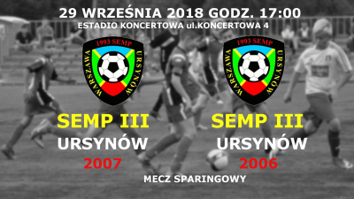 Sparing dla 3-ciej grupy treningowej