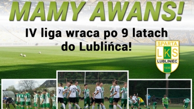 Seniorzy: Sparta Lubliniec 2:0 Pogoń Kamyk (1:0)