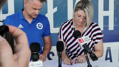 MSMS Piłkarskie Nadzieje szkołą partnerską PGE FKS Stal Mielec