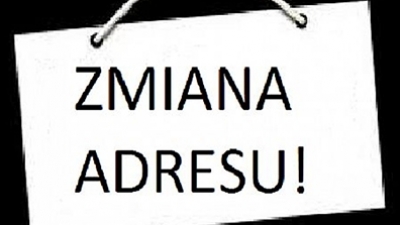 Zmiana adresu Klubu!