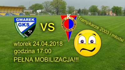 TRAMPKARZE - WE WTOREK PEŁNA MOBILIZACJA !!!