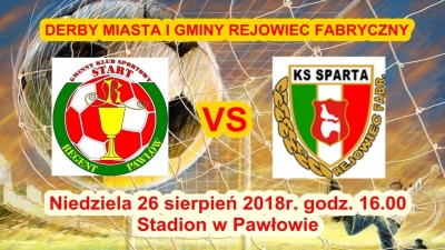 Już w niedzielę - GKS START-REGENT - KS SPARTA Rejowiec Fabryczny!