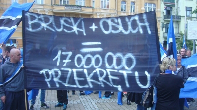 ZAWISZA NIGDY NIE ZGINIE - demonstracja kibiców