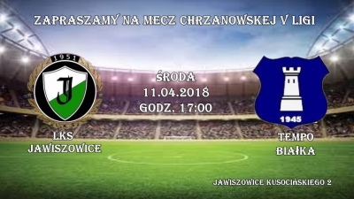 Zwycięstwo 3:1 z Tempo Białka w zaległej kolejce V Ligi Chrzanów.