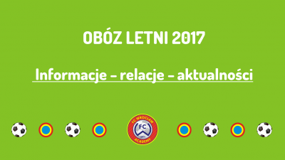 Aktualności obozowe