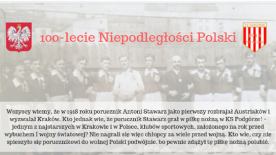 100-lecie odzyskania przez Polskę Niepodległości