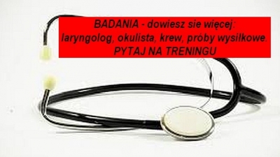 BADANIA - 25.08 piątek I gr 8.30/II gr. 9.30/ książeczki będą w przychodni