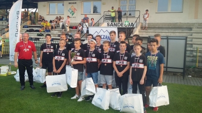 Podium Trampkarzy w Turnieju o Puchar Akademii Sandecja