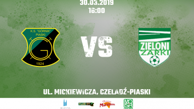 Zapowiedź: Górnik Piaski - Zieloni Żarki
