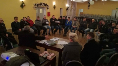Zebranie zarządu i wybory.