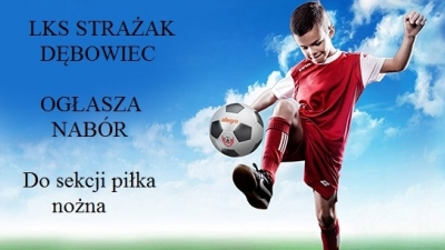 Nabór do wszystkich grup młodzieżowych