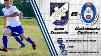 zapowiedź 8 kolejki tarnowskiej okręgówki - KS Ciężkowianka Ciężkowice vs ZORZA Zaczarnie
