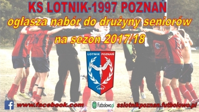 Nabór do drużyny seniorów.