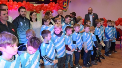 Gmina Purda sponsorem sprzętu sportowego