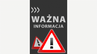 Ważne informacje!
