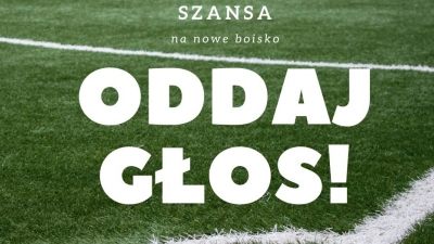 Szansa na nowe boisko piłkarskie!
