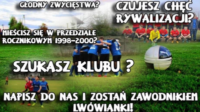 Nabór zawodników do drużyny JUNIORSKIEJ U-19.