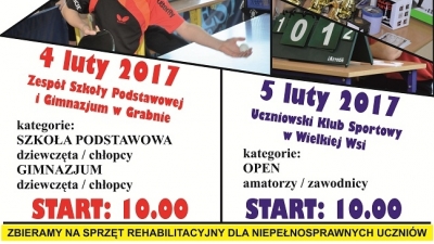 Charytatywny Turniej Tenisa Stołowego 4-5 lutego 2017