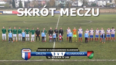 VIDEO: Skrót meczu Orlęta 3:1 Kujawianka Izbica Kujawska