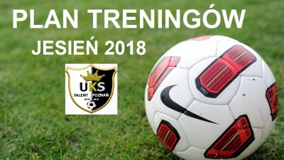 WAŻNE NOWY HARMONOGRAM TRENINGÓW !!!