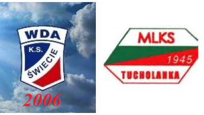 Liga okręgowa młodzika 1 kolekja WDA Świecie 2006 - Tucholanka Tuchola 2:7