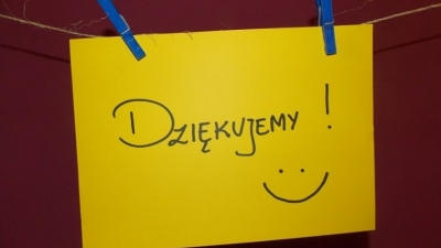 PODZIĘKOWANIE.