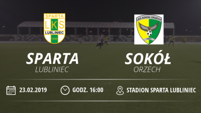 Sparing LKS "Sparta" Lubliniec vs Sokół Orzech