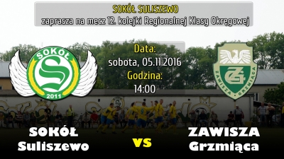 12. kolejka - vs. Zawisza Grzmiąca