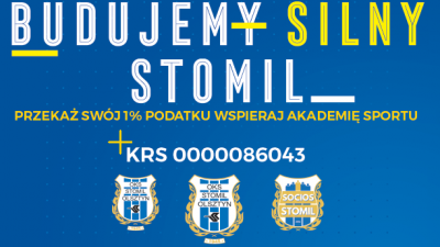 1% podatku na Akademię Sportu Stomil Olsztyn