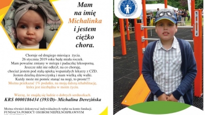 1% podatku dla Michaliny i Wiktora