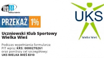 1% podatku dla UKS Wielka Wieś