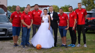 Bogusz Kapliński na ślubnym kobiercu