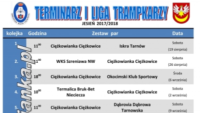TRAMPKARZE rozpoczynają sezon - TERMINARZ