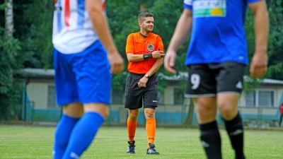 Rafał Podlewski arbitrem z Wisłą