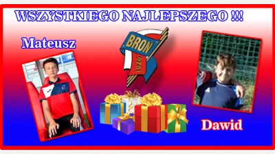 URODZINY DAWIDA I MATEUSZA