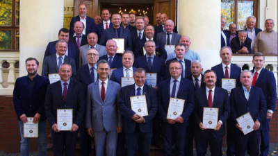 Małopolski Związek Piłki Nożnej odznaczył medalem " Mecenas Futbolu Małopolski " p.Krzysztofa Łysoń i firmę WERPOL