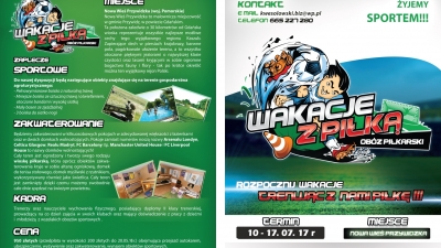 Obóz piłkarski "Wakacje z piłką"