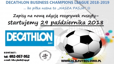 Kolejna edycja rozgrywek "DECATHLON BCL 2018-2019" przed nami... :-)