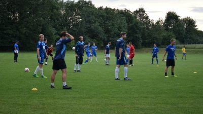 Pierwszy trening seniorów.