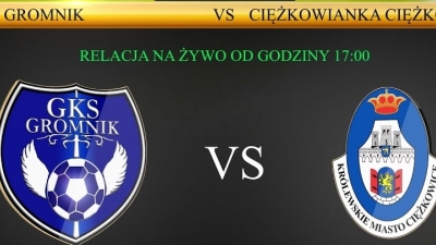 W Derbach Pogórza Ciężkowianka przegrywa w Gromniku.