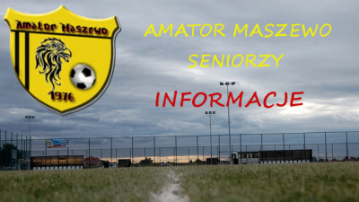 Mecze seniorów Amatora Maszewo wiosna 2017