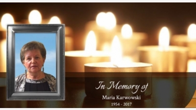 Obituary of Maria Karwowski !