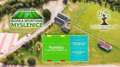 Budżet Obywatelski - zagłosuj na projekt 29. Boisko piłkarskie do gry Funinho!