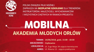 Akademia Młodych Orłów PZPN 14 czerwca w Ciężkowicach !