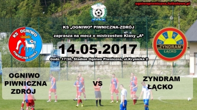 Ogniwo Piwniczna - Zyndram Łącko niedziela 17:30