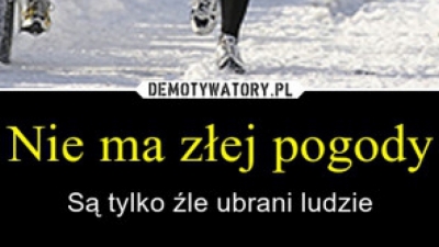 Zalety trenowania w deszczu i gorszej pogodzie