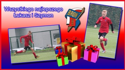 URODZINY ŁUKASZA I SZYMONA