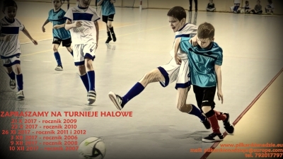 Zapraszamy na turnieje halowe