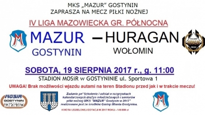 Zaproszenie na mecz z Wołominem