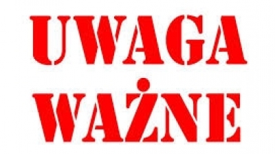 Prośba do mieszkańców!